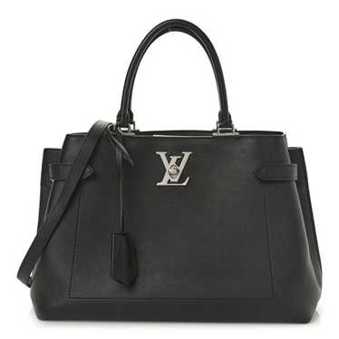 LOUIS VUITTON  Calfskin Lockme Day Black - image 1