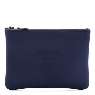 HERMES Neoprene Small Neobain Case Marine