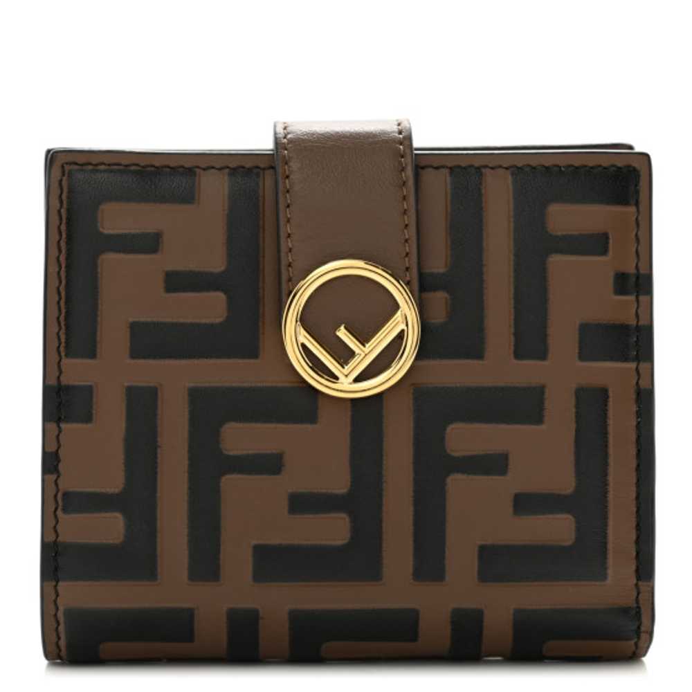 FENDI Vitello Soft F is Fendi Bi-Color FF 1974 Em… - image 1