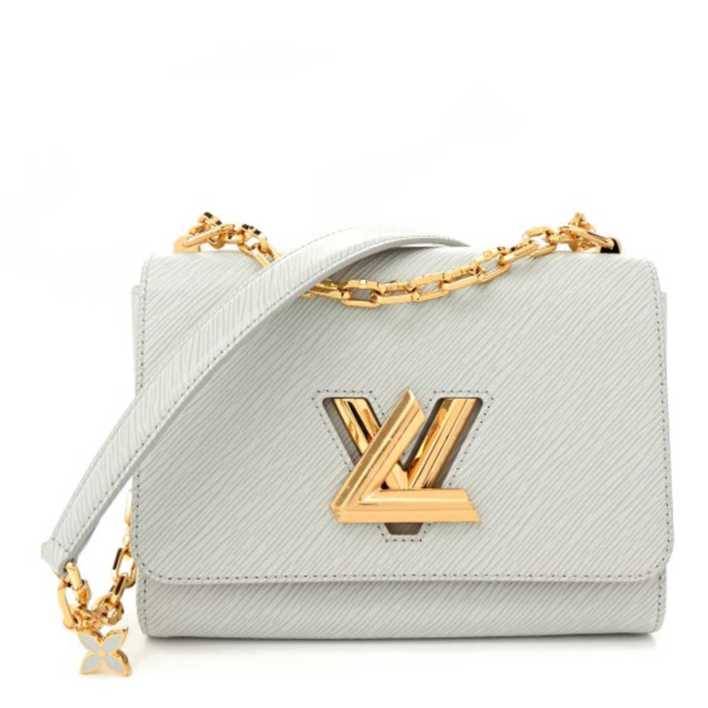 LOUIS VUITTON Epi Twist Shoulder Bag MM Gris - image 1