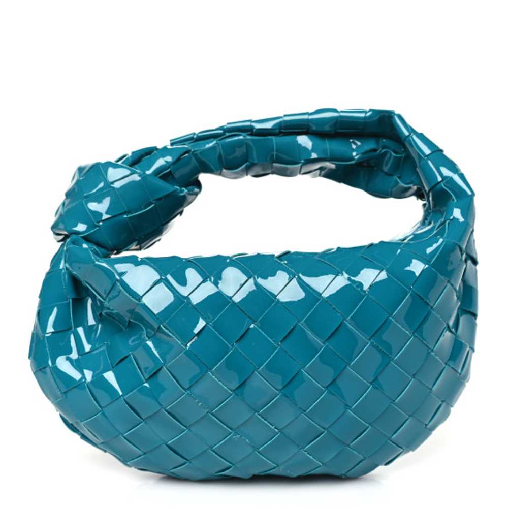 BOTTEGA VENETA Patent Nappa Intrecciato Mini Jodi… - image 1