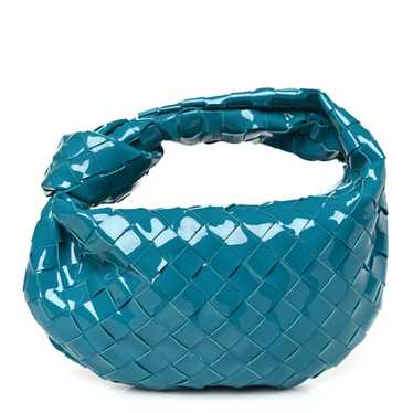 BOTTEGA VENETA Patent Nappa Intrecciato Mini Jodi… - image 1