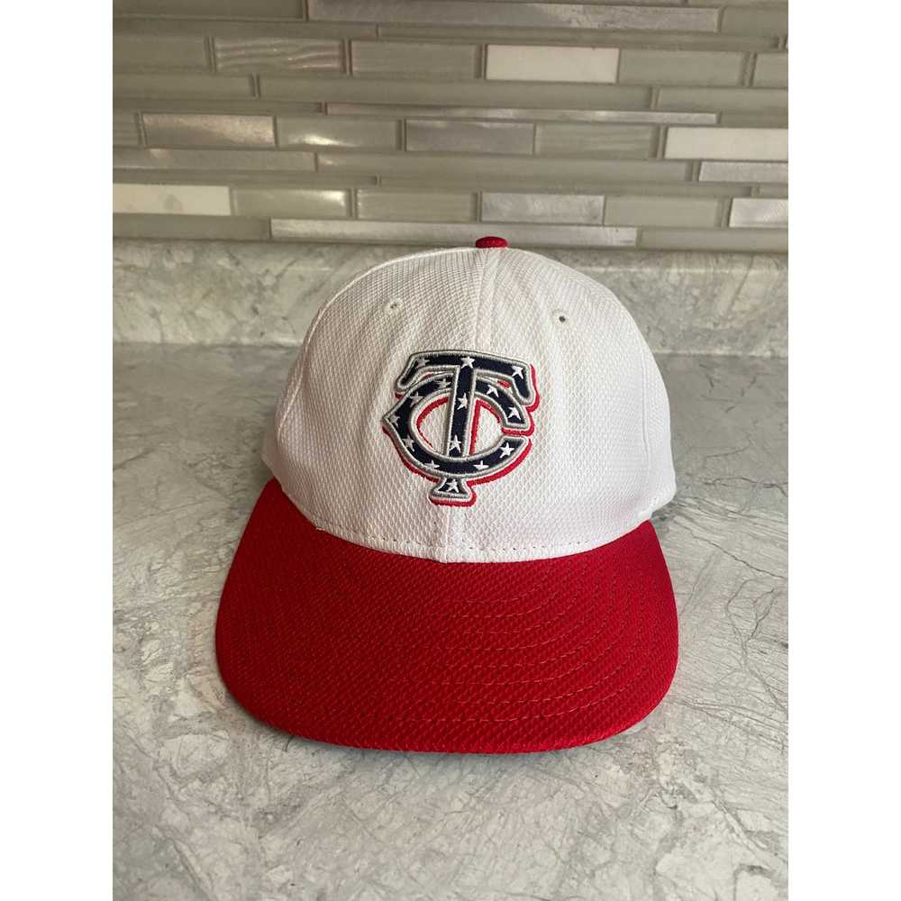 New Era Minnesota Twins New Era Fitted Hat Size 7 - image 2