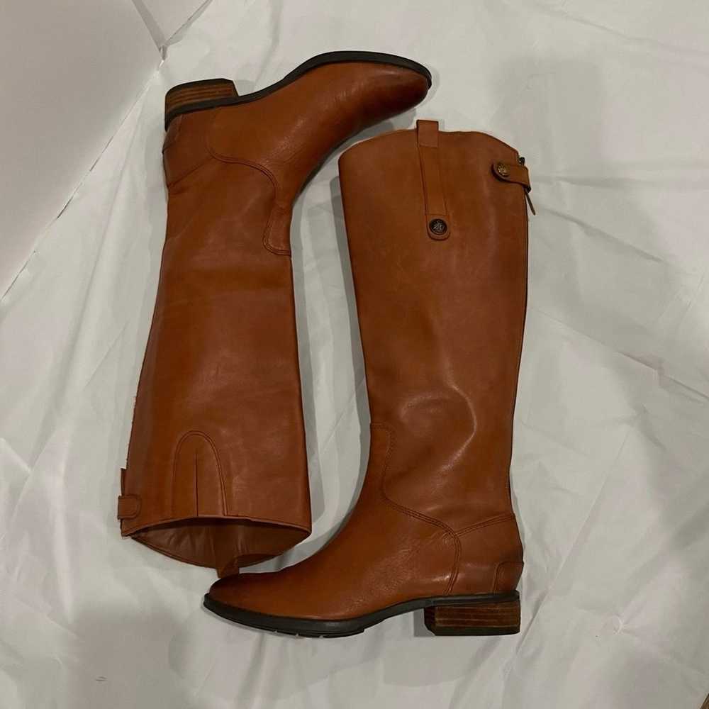 Sam Edelman Boots Size 7.5 Penny Tall Riding Brow… - image 2