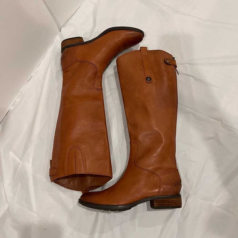 Sam Edelman Boots Size 7.5 Penny Tall Riding Brow… - image 3