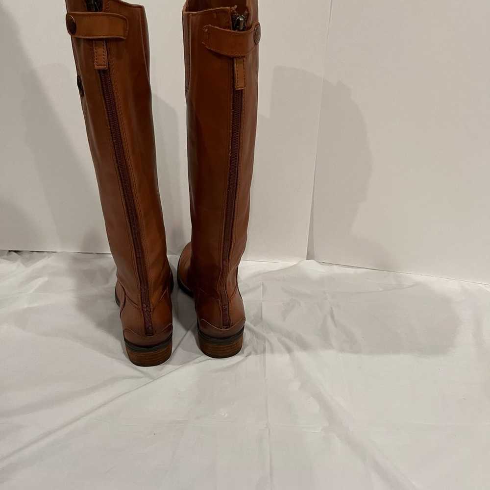 Sam Edelman Boots Size 7.5 Penny Tall Riding Brow… - image 5