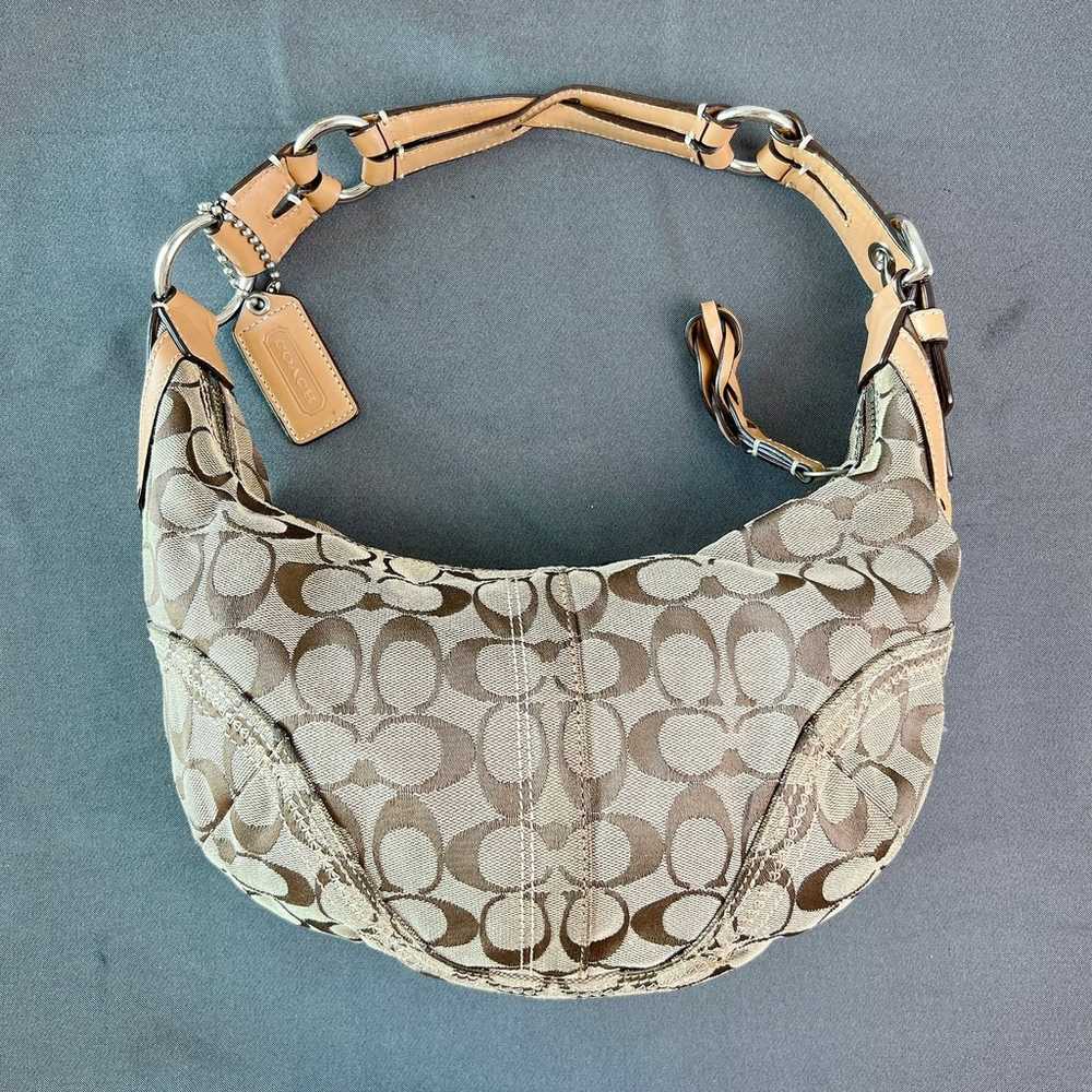 Coach Y2K Vintage Braided Signature Soho hobo Bag… - image 6