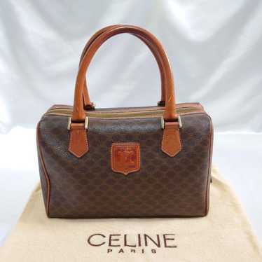 CELINE Macadam Pattern Handbag