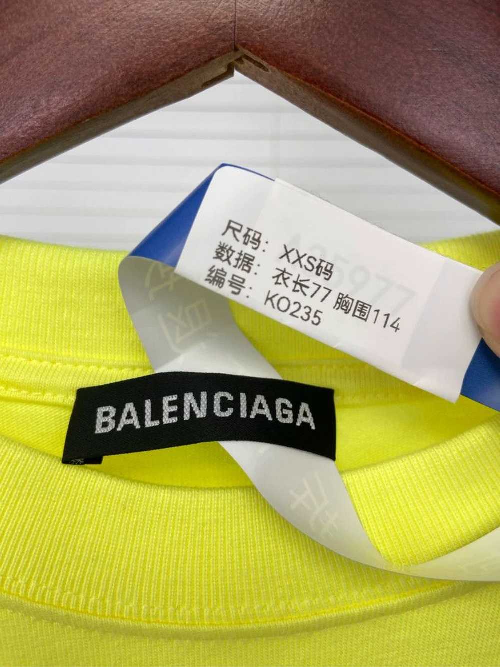 Balenciaga Balenciaga Cola Wave Apple Green Short… - image 5