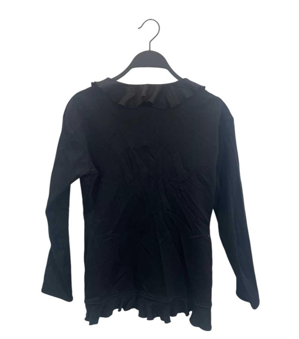 VIVAYOU/LS Blouse/M/Cotton/BLK/ - image 2