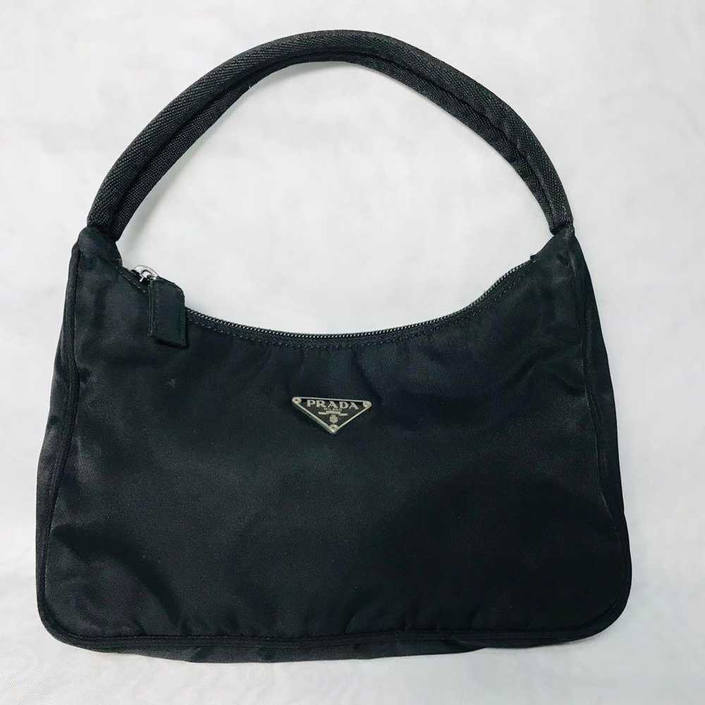 ☆PRADA Vintage MV519 Nylon Bag☆ Hobo, Black - image 12