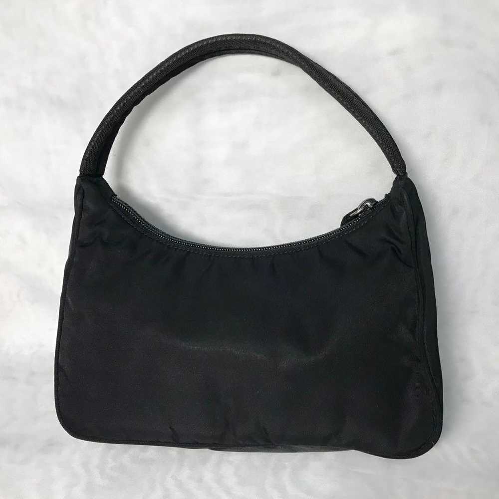 ☆PRADA Vintage MV519 Nylon Bag☆ Hobo, Black - image 4