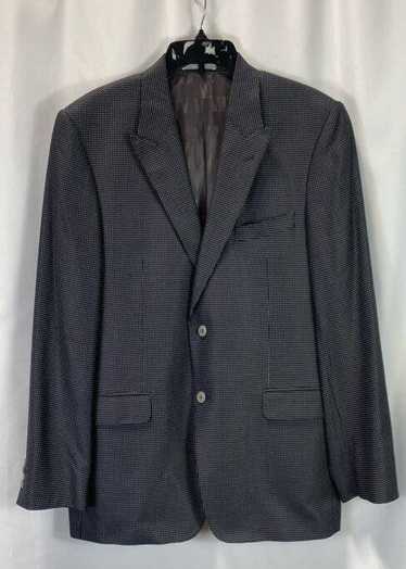 Versace Collection Gray Pattern Blazer - Size 54