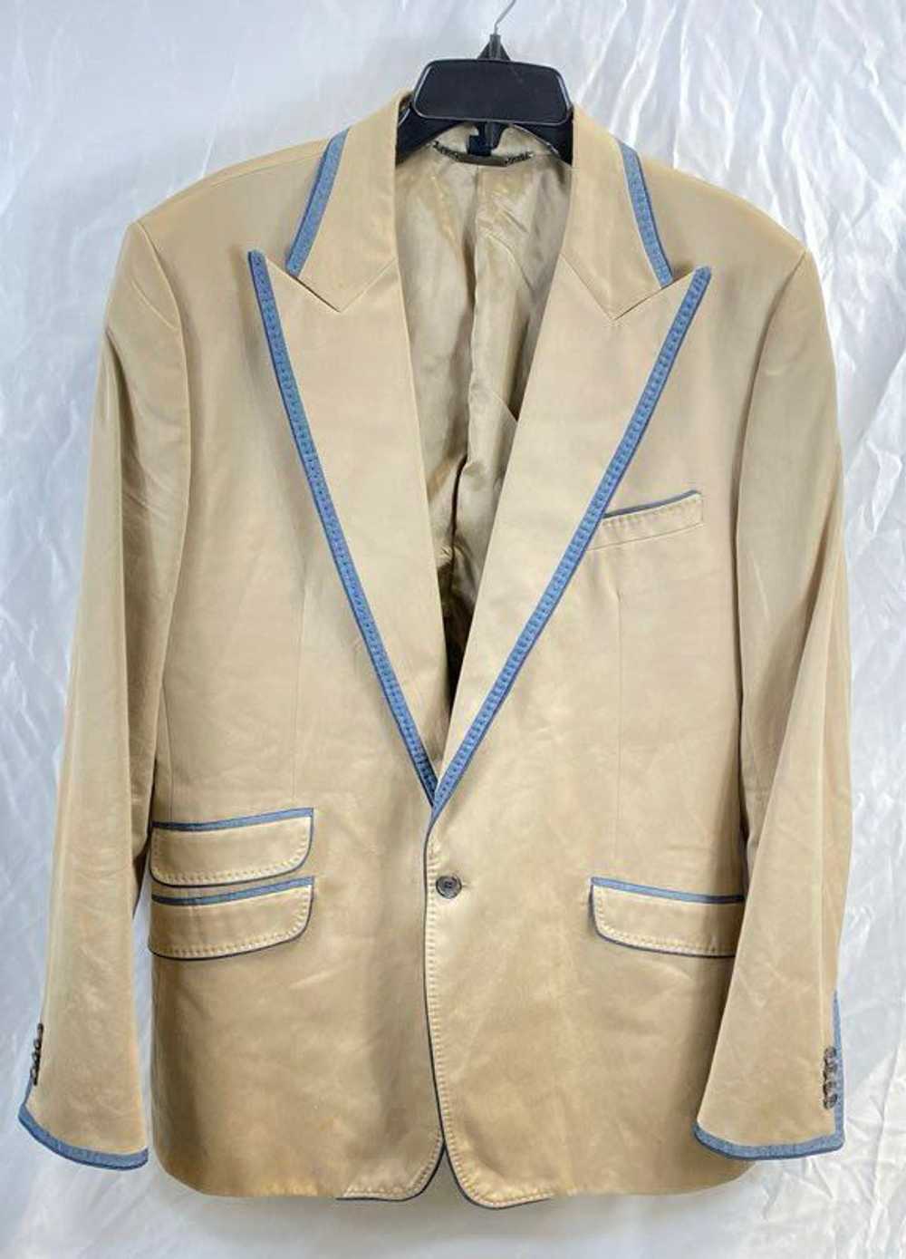 Dolce&Gabbana Dolce & Gabbana Beige Blazer - Size… - image 1