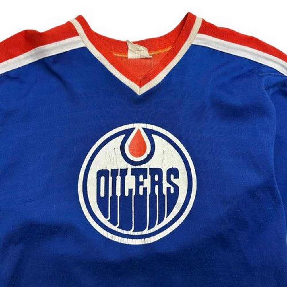 Vintage Vintage Edmonton Oilers Screen Print Home… - image 3