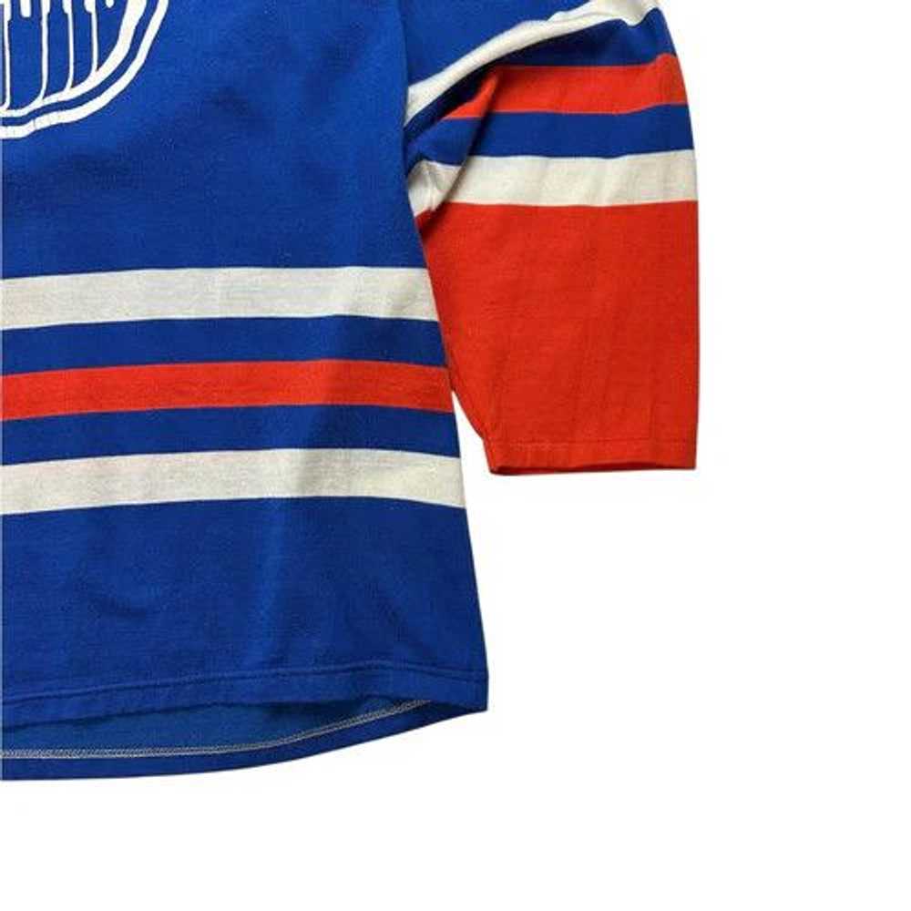 Vintage Vintage Edmonton Oilers Screen Print Home… - image 6