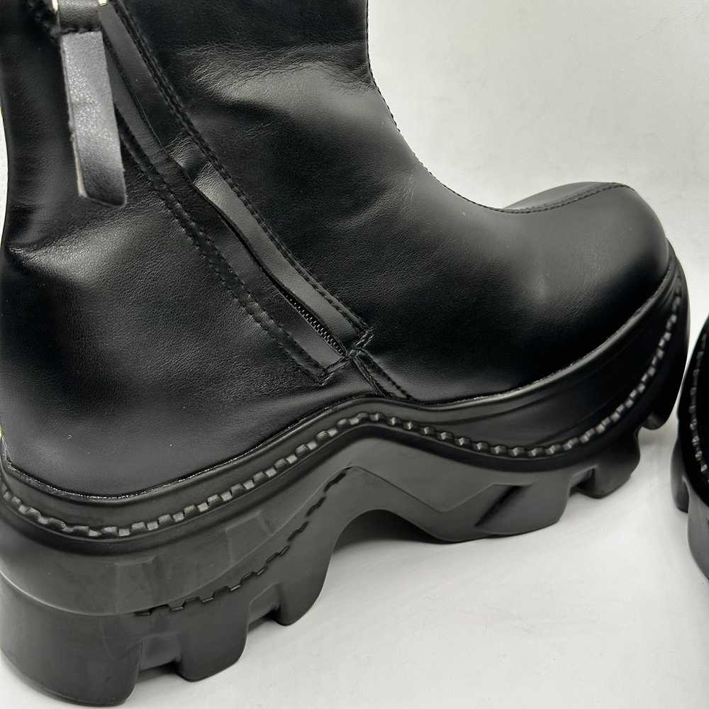 Platform motorcycle boots - image 8