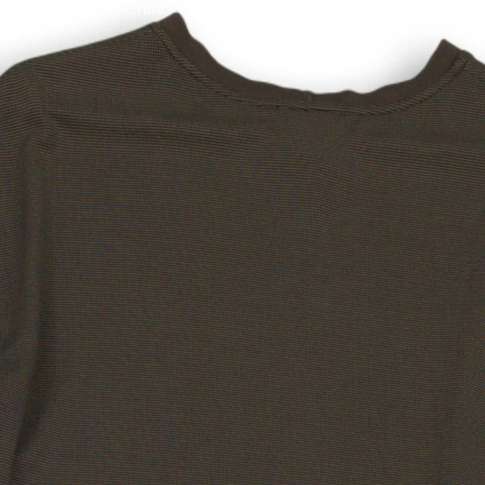 Armani Collezioni Mens Brown Crew Neck Short Slee… - image 3