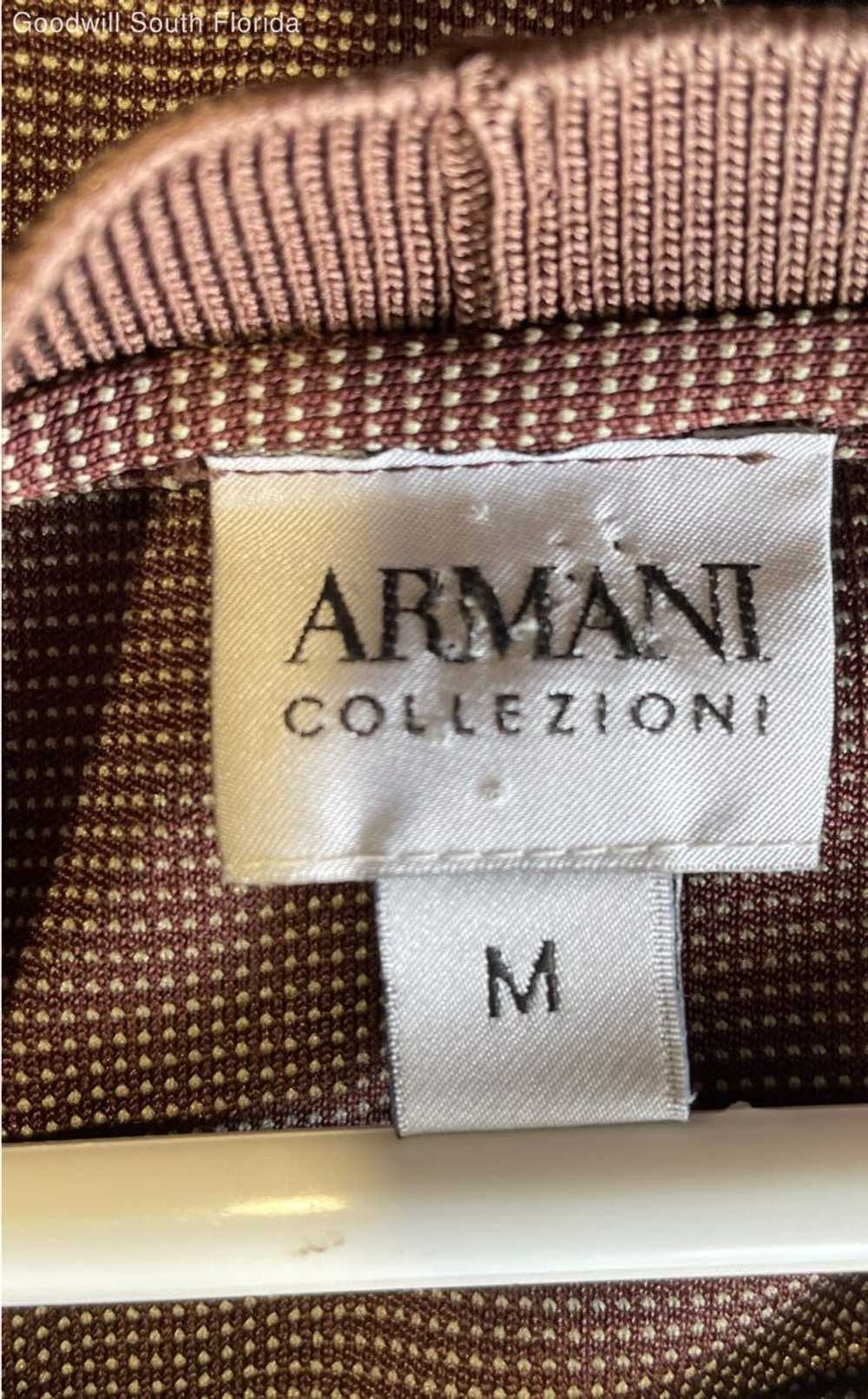 Armani Collezioni Mens Brown Crew Neck Short Slee… - image 6