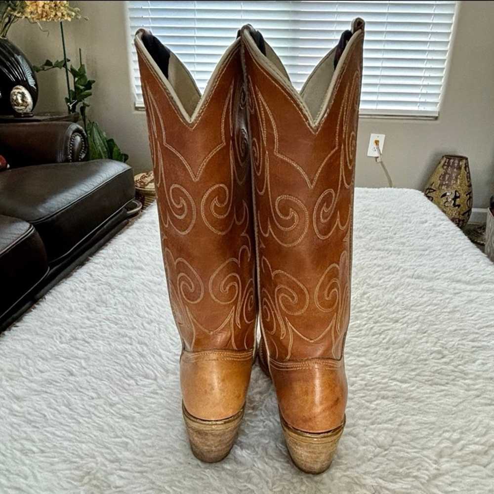 Dingo cowboy boots size 6M genuine leather - image 4