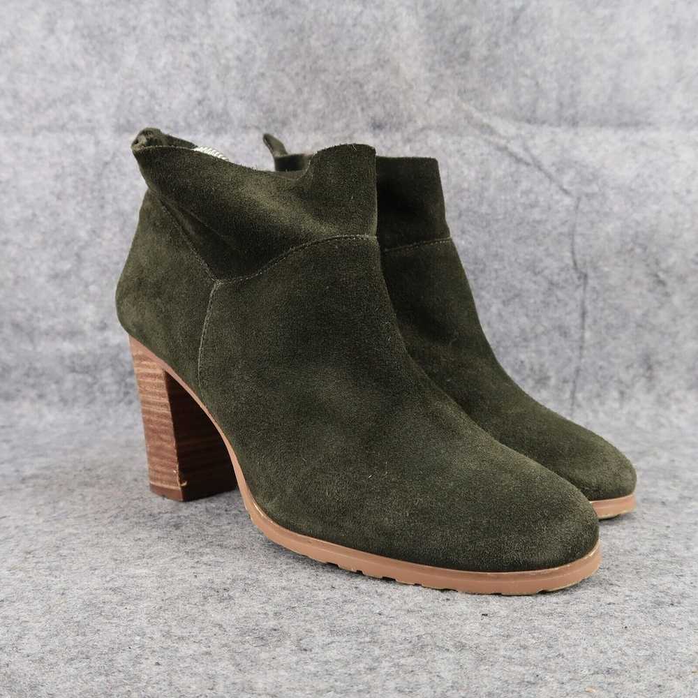 Crown Vintage Shoes Womens 8 Bootie Fashion Suede… - image 1