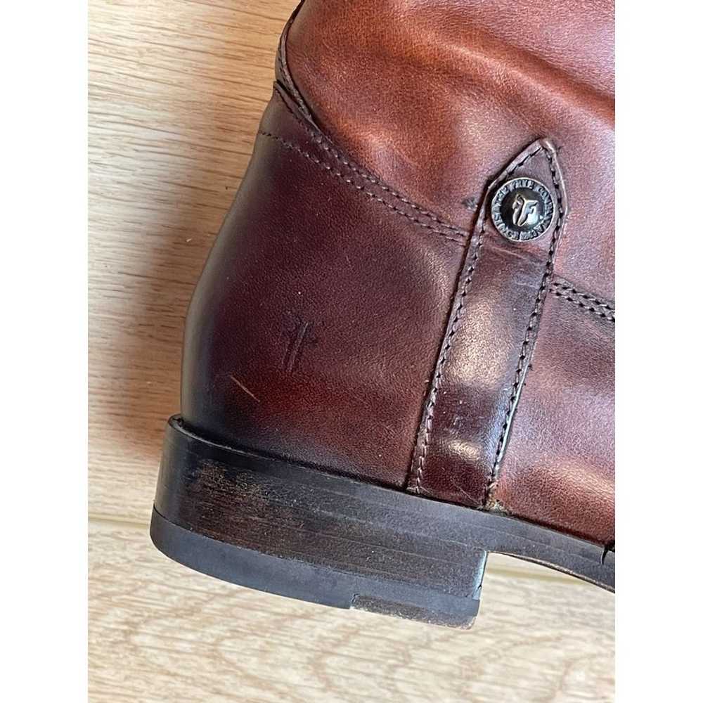 Frye Brown Leather Riding Boots - Women’s Size 6B - image 4