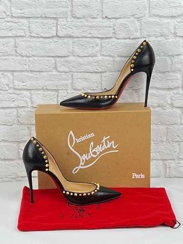 Christian Louboutin Iriza 100 MM Patent Pump, Bla… - image 1