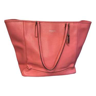 Coach Crossgrain Taxi Tote leather tote