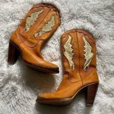 Vintage Zodiac on sale Western Cowboy Boots Size 6.5 M