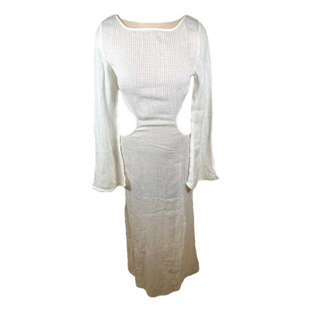 Cult Gaia Linen maxi dress - image 1