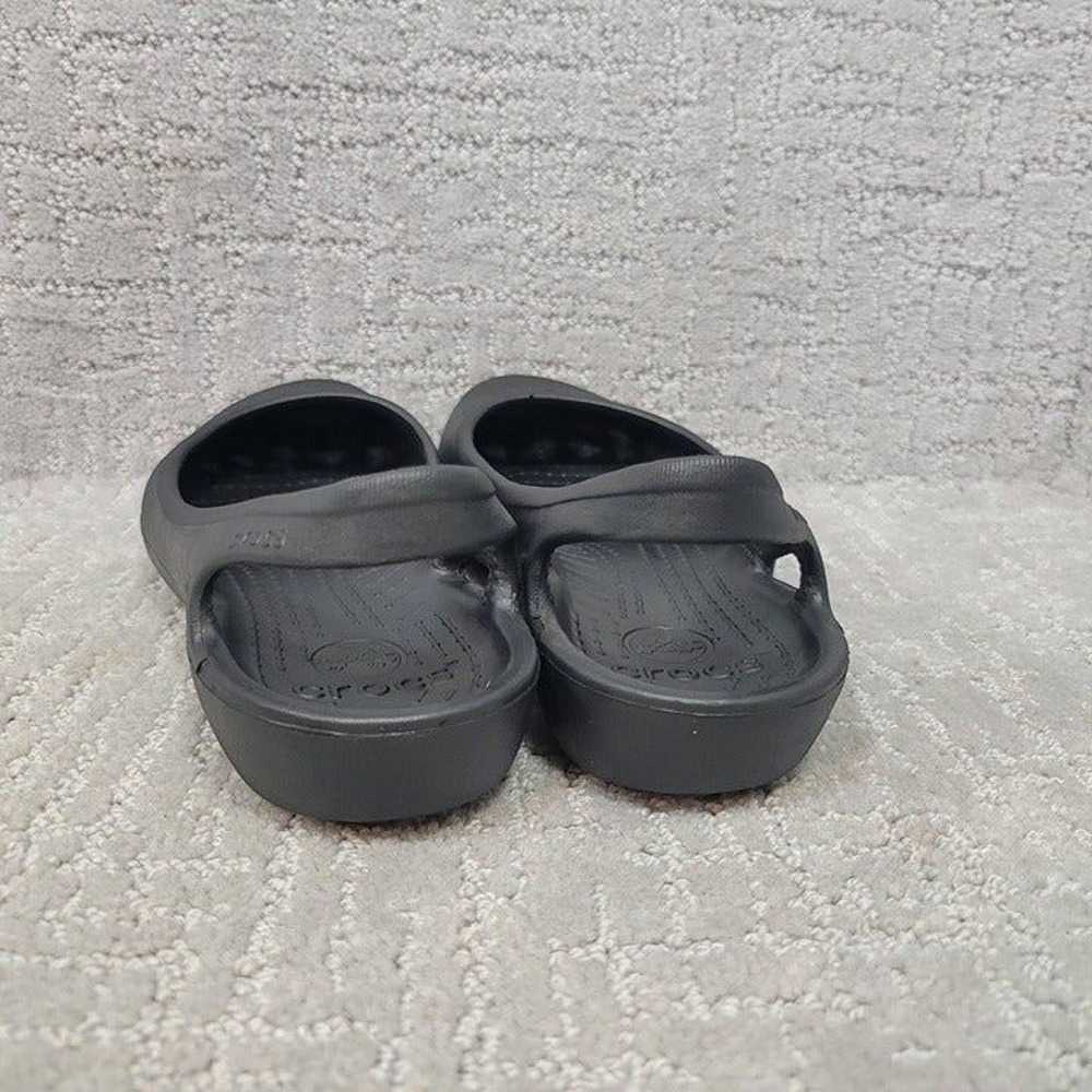 Crocs Kadee Womens Size 9 Slingback Black Ballet … - image 4