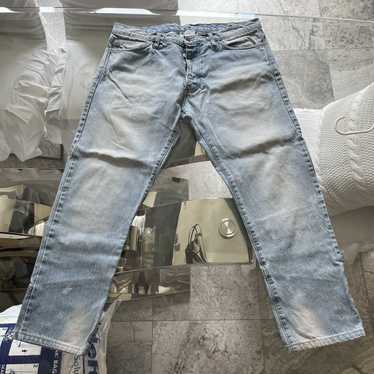 Popular Rhude Sample Rhamone Distressed Denim