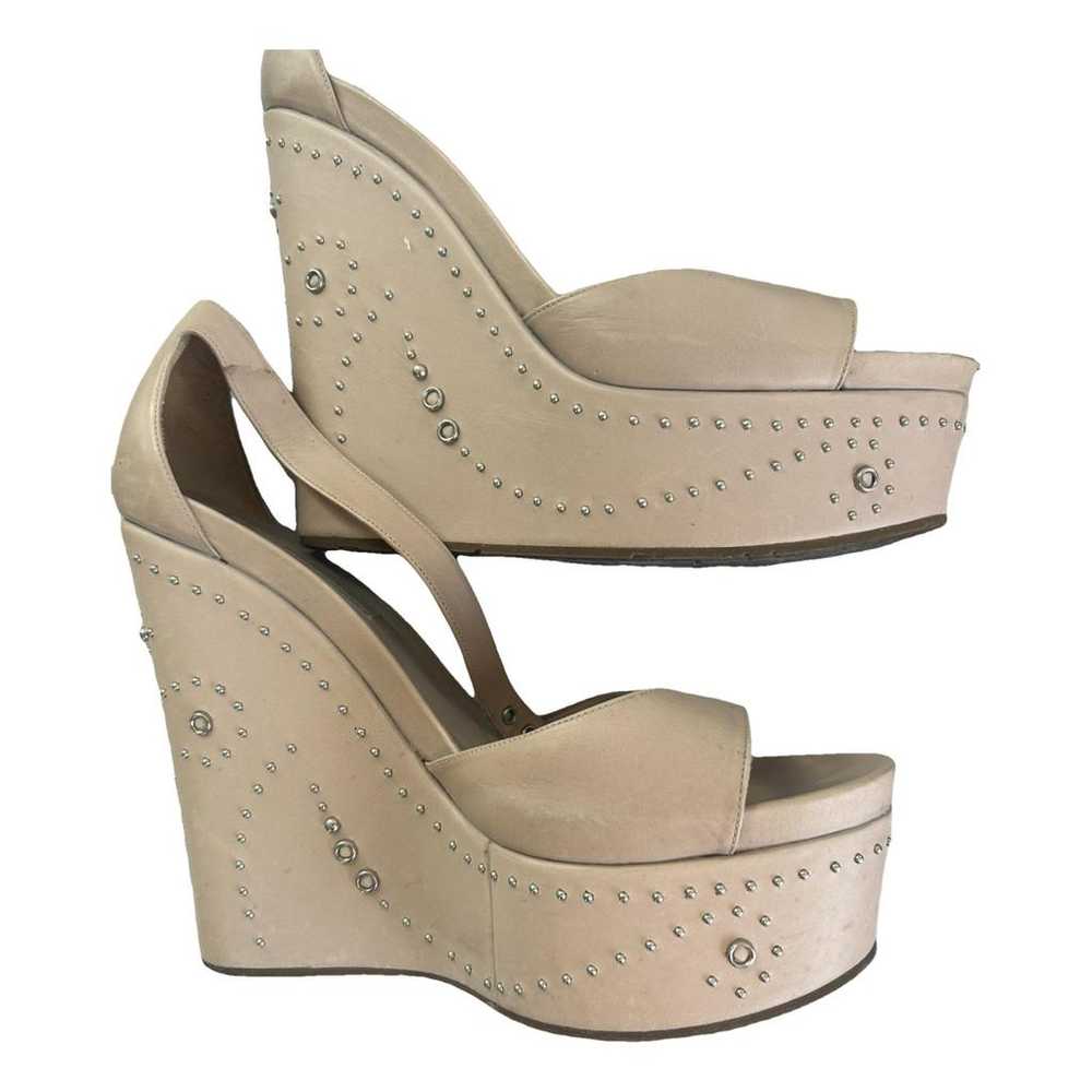 Pura Lopez Leather sandals - image 1