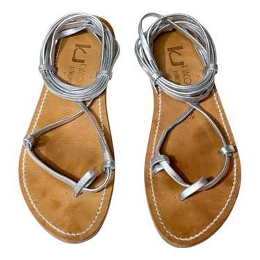 K Jacques Leather sandal - image 1