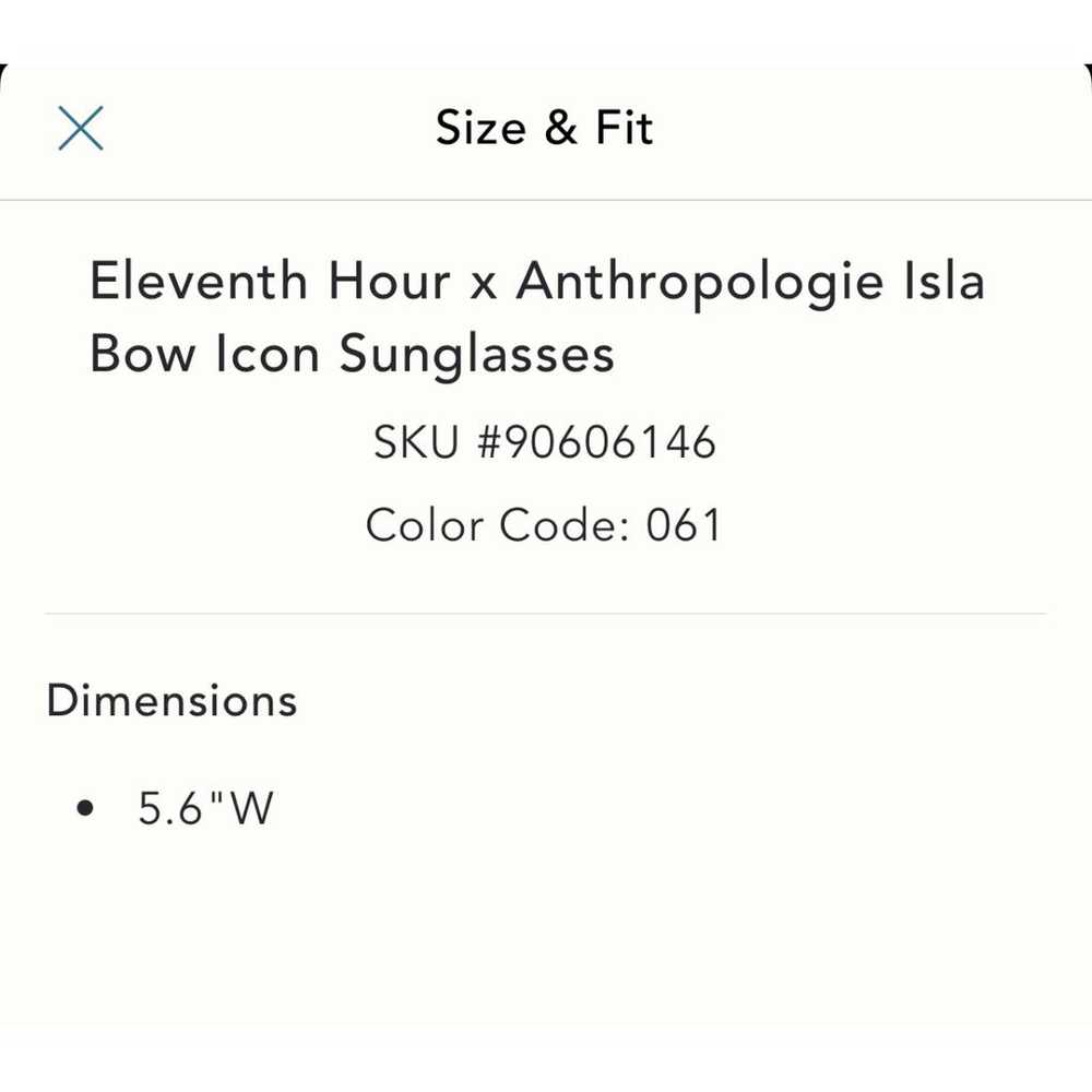 Anthropologie Sunglasses - image 7