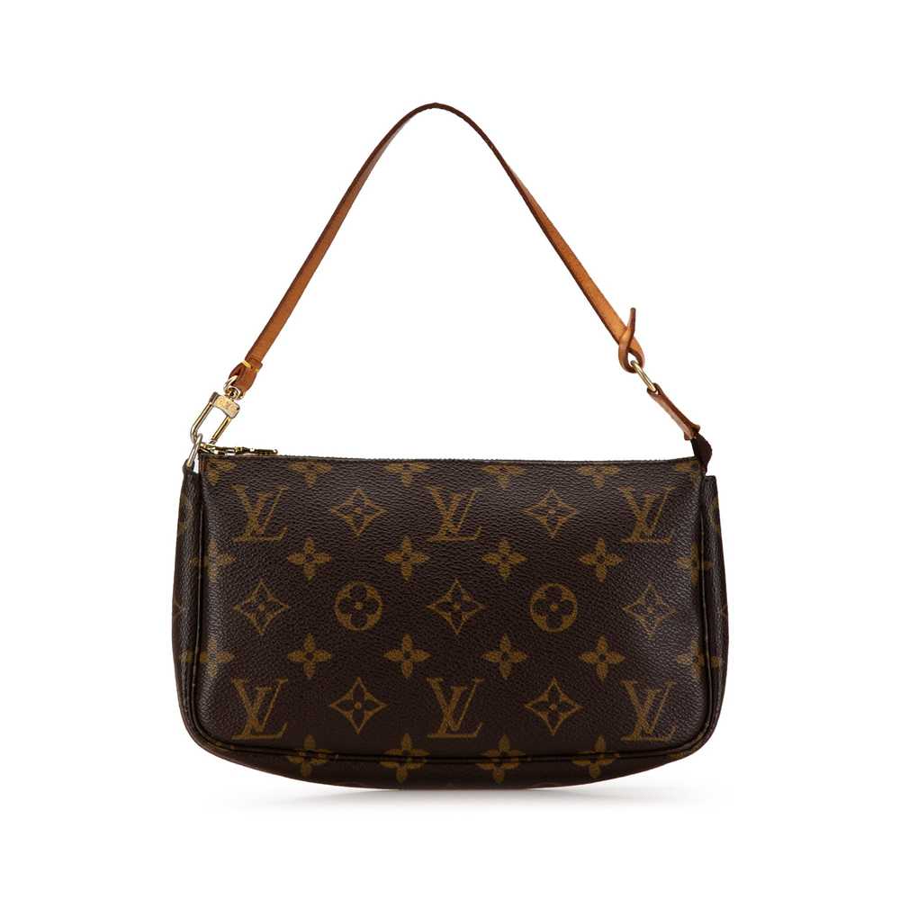 Brown Louis Vuitton Monogram Pochette Accessoires… - image 1