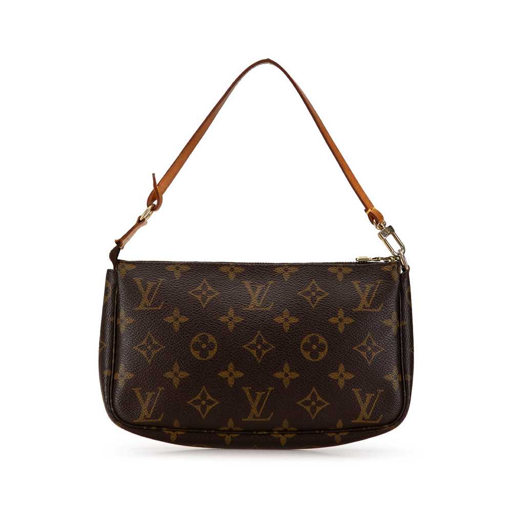 Brown Louis Vuitton Monogram Pochette Accessoires… - image 3