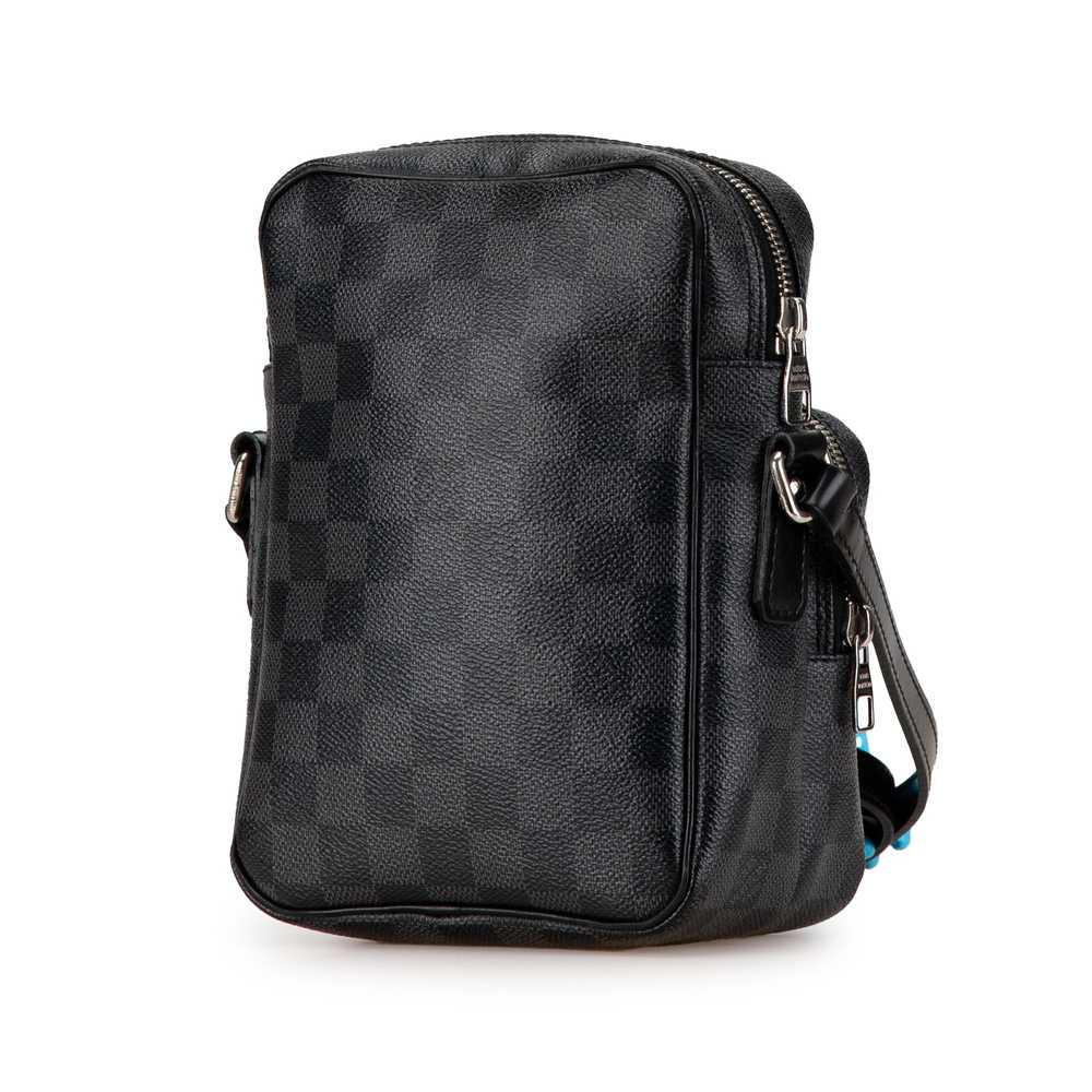 Black Louis Vuitton Damier Graphite Rem Crossbody… - image 2