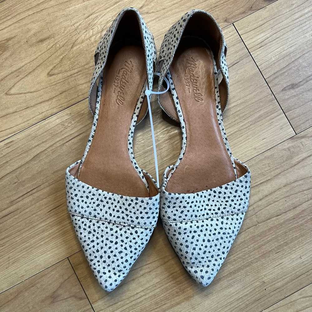 Madewell D'Orsay Spotted Animal Prints Flats
Size… - image 1