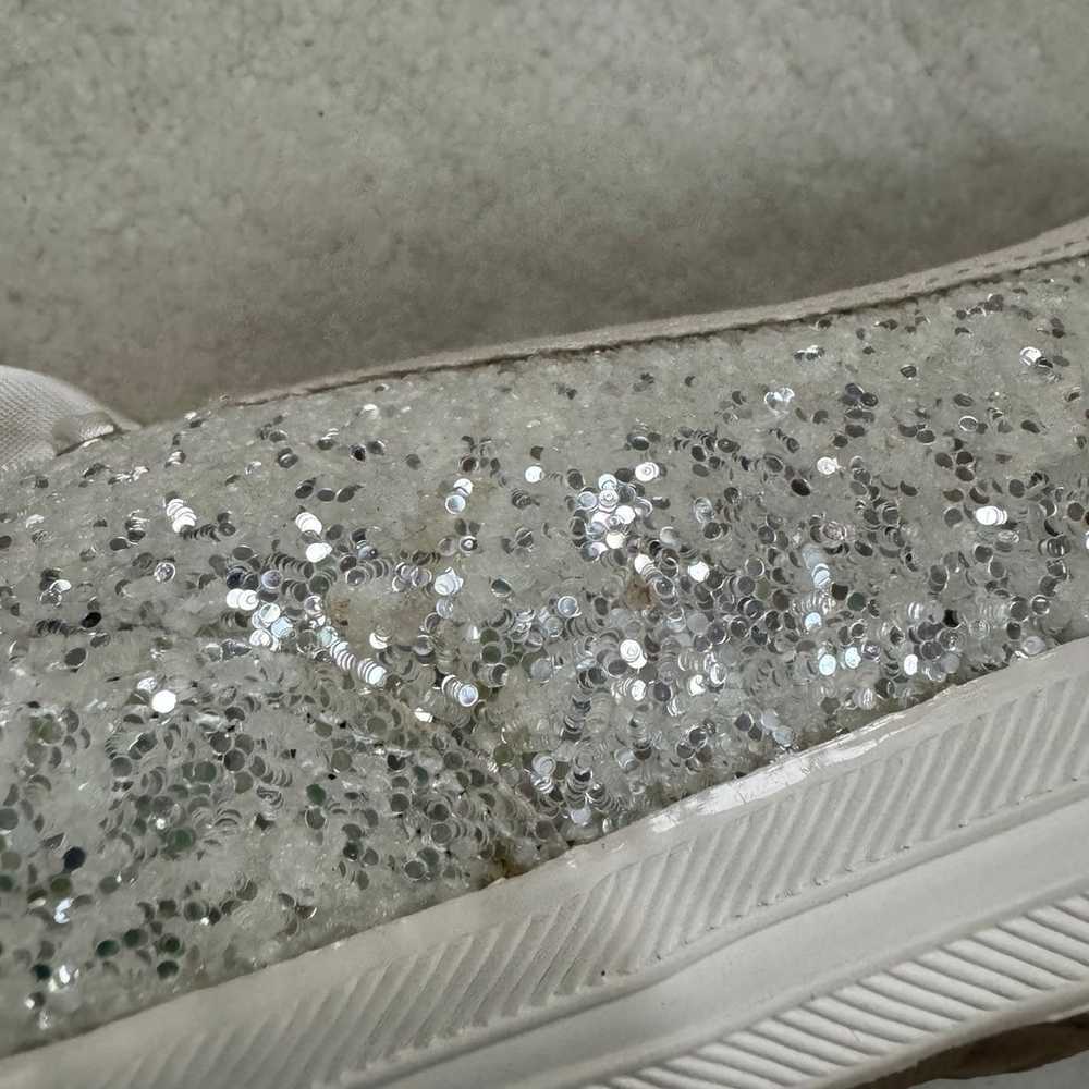 Keds x Kate Spade Cream Glitter Sneakers - image 5