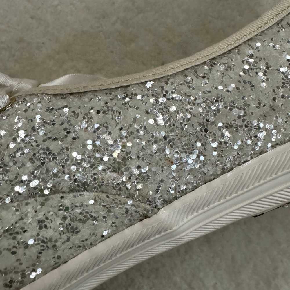 Keds x Kate Spade Cream Glitter Sneakers - image 6