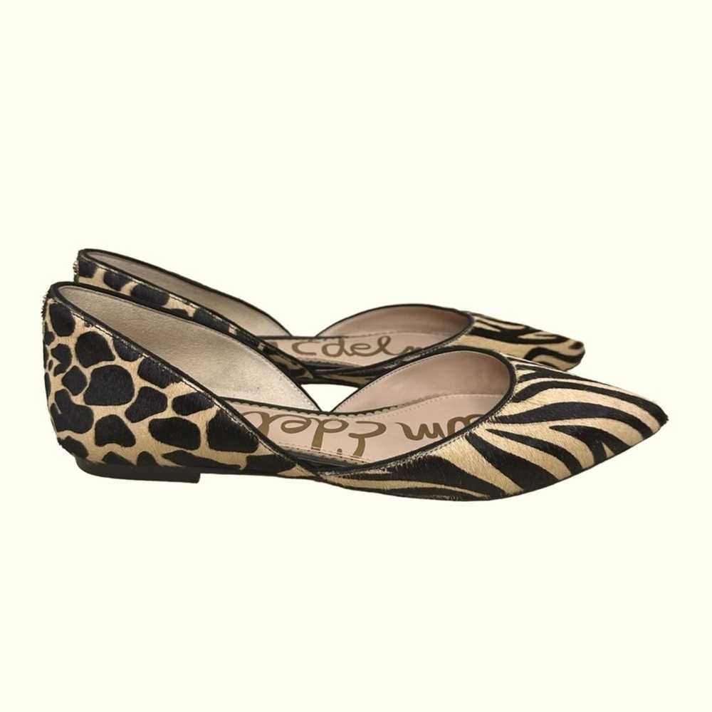 SAM EDELMAN  Rodney d'Orsay Leopard Dyed Cow Hair… - image 2