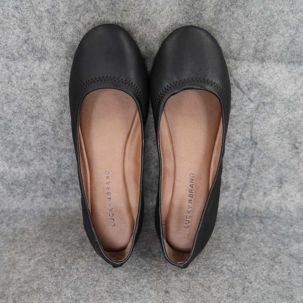 Lucky Brand Shoes Womens 7.5 Ballet Flats Leather… - image 7