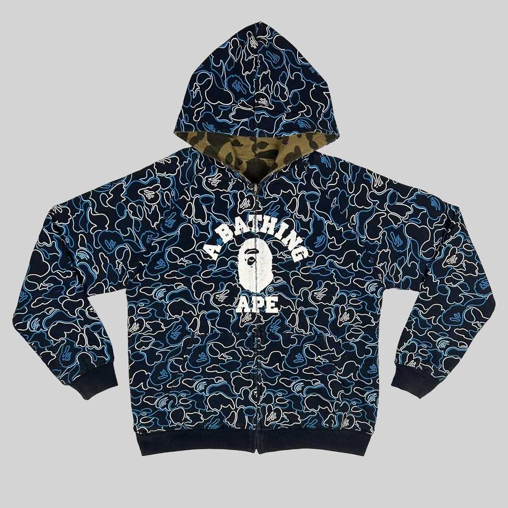 Bape Bape Reversible Zip Up Hoodie - image 2