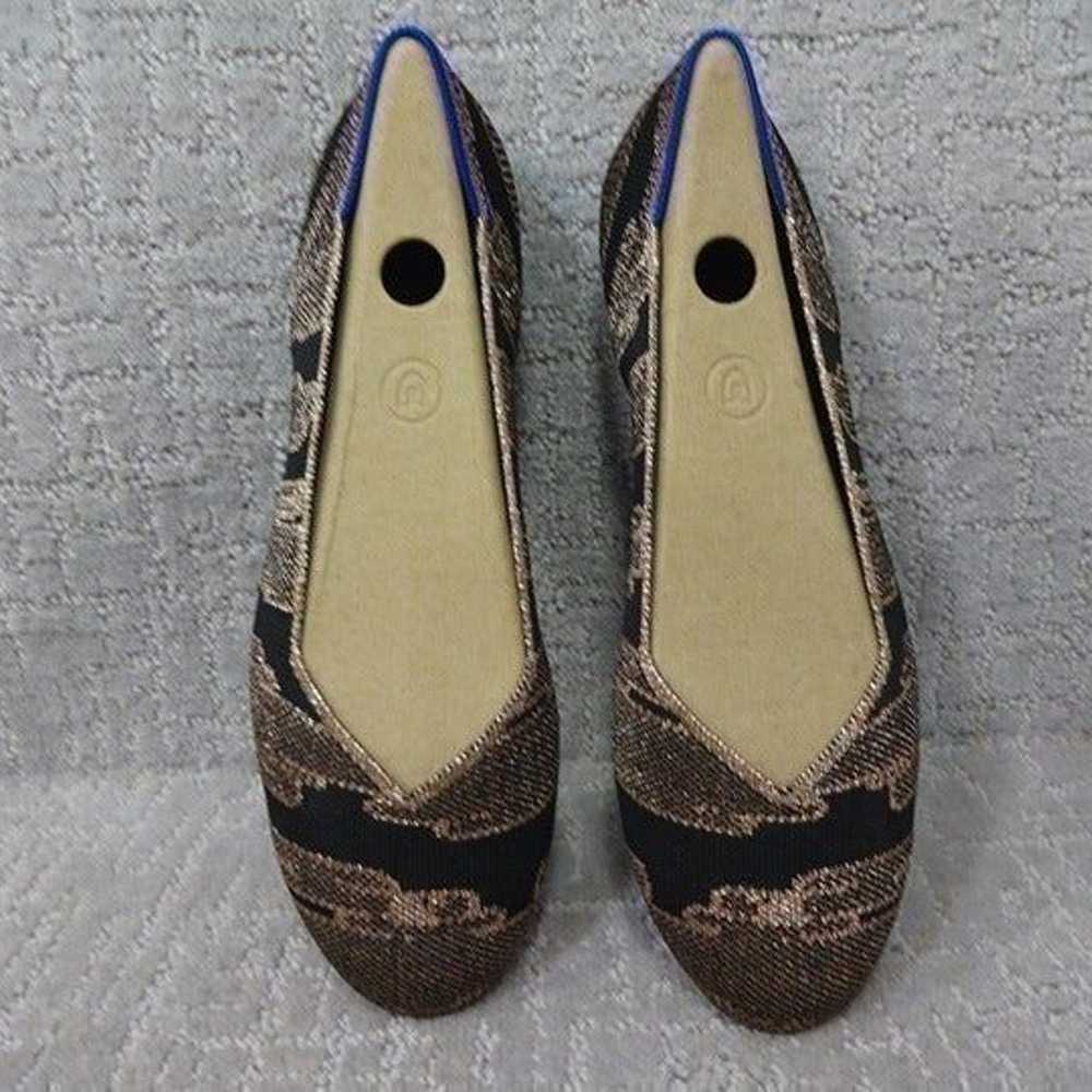 Rothy's The Flat Women's Size 10.5 US Golden Shim… - image 2