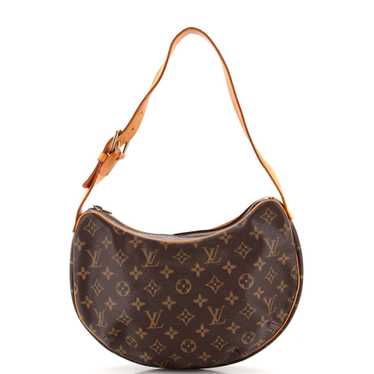 Louis Vuitton Croissant Handbag Monogram Canvas MM