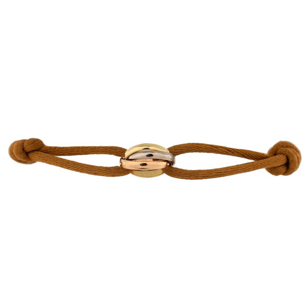 Cartier Trinity On Cord Bracelet - image 1