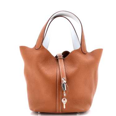 Hermes Eclat Picotin Lock Bag Clemence MM