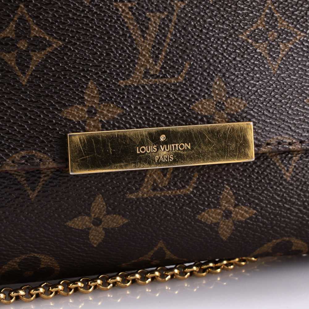 Louis Vuitton Favorite Handbag Monogram Canvas MM - image 8