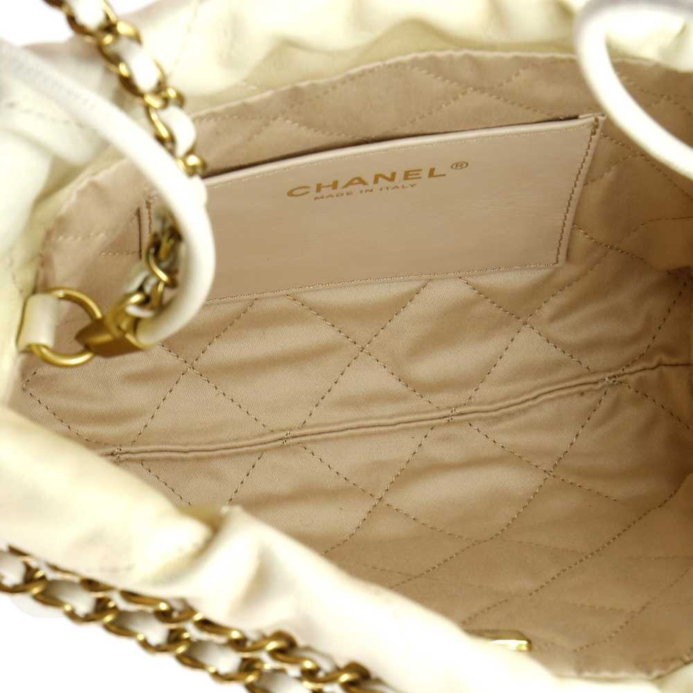 CHANEL 22 Chain Hobo Quilted Shaded Calfskin Mini - image 6